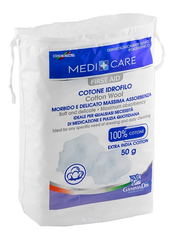 COTONE IDROFILO MEDICARE 50 G - Parafarmacia Mostacciano