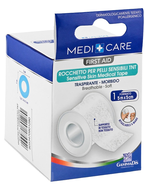 CEROTTO IN ROCCHETTO MEDICARE  TNT BIANCO 500X5 CM - Parafarmacia Mostacciano