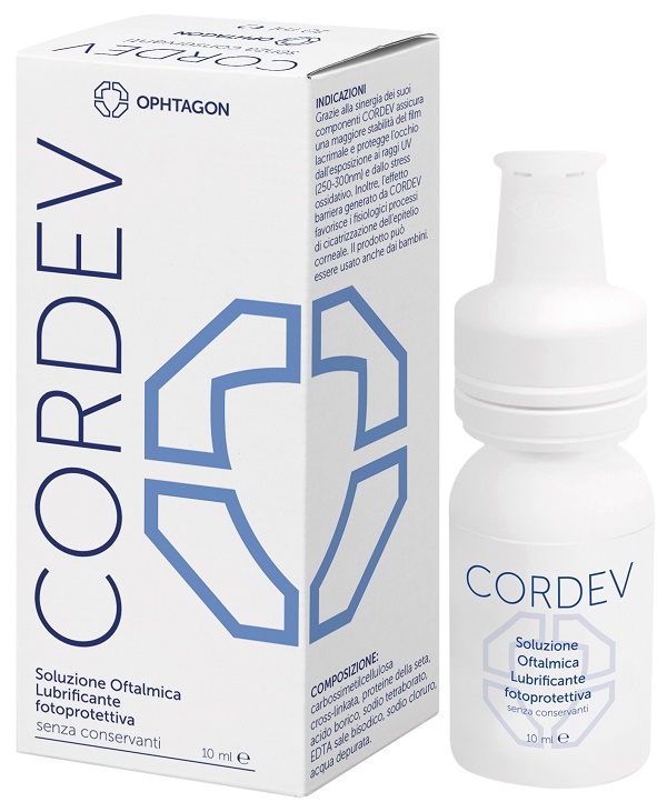 CORDEV SOLUZIONE OFTALMICA LUBRIFICANTE OF 10 ML - Parafarmacia Mostacciano