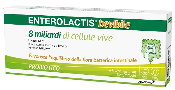 ENTEROLACTIS BEVIBILE 6 FLACONCINI X 10 ML - Parafarmacia Mostacciano