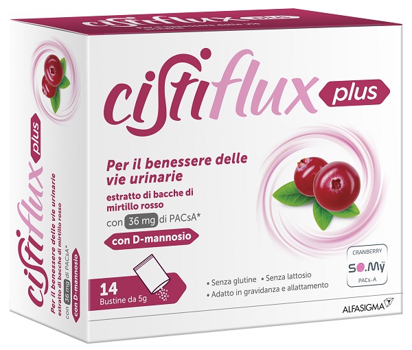 CISTIFLUX PLUS 14 BUSTINE - Parafarmacia Mostacciano