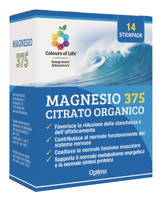COLOURS OF LIFE MAGNESIO 375 14 STICK - Parafarmacia Mostacciano