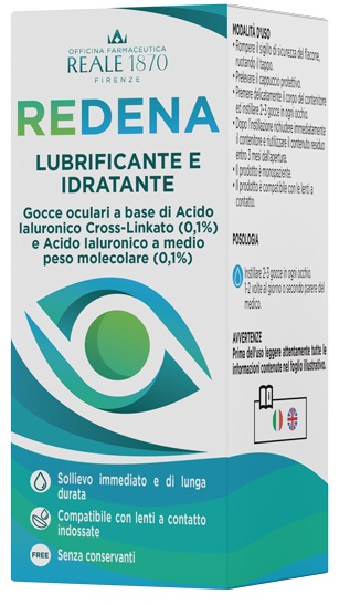 REDENA GOCCE OCULARI 10 ML - Parafarmacia Mostacciano