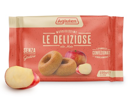 AGLUTEN DELIZIOSE ALLE MELE 4 PEZZI 220 G - Parafarmacia Mostacciano