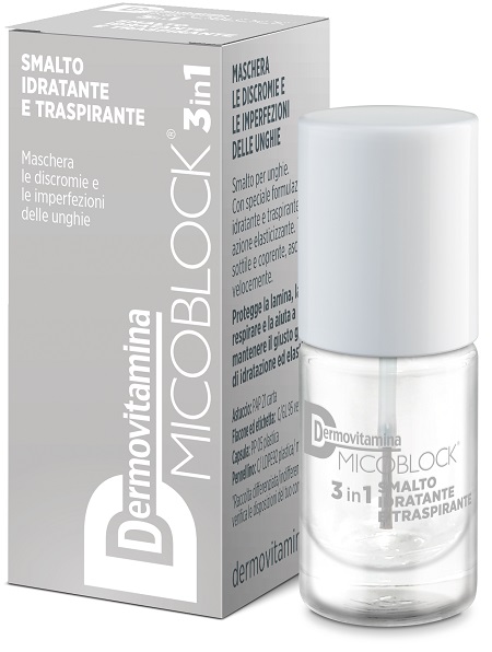 DERMOVITAMINA MICOBLOCK SMALTO BASE&TOP COAT 19 TRASPARENTE 5 ML - Parafarmacia Mostacciano