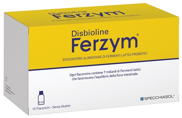 DISBIOLINE FERZYM 10 FLACONCINI DA 8 ML - Parafarmacia Mostacciano