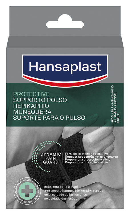 SUPPORTO POLSO TENNISTA HANSAPLAST PROTECTIVE - Parafarmacia Mostacciano
