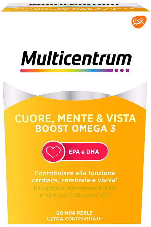 MULTICENTRUM BOOST OMEGA 120 CAPSULE - Parafarmacia Mostacciano