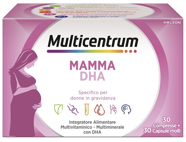 MULTICENTRUM MAMMA DHA 30 COMPRESSE + 30 CAPSULE - Parafarmacia Mostacciano