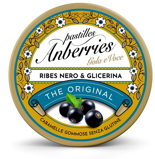 ANBERRIES CLASSICHE RIBES NERO GLICERINA 50 G - Parafarmacia Mostacciano