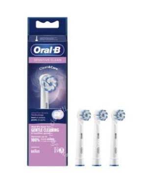 ORALB POWER REFILL EB60-3 SENSITIVE CLEAN 3 PEZZI - Parafarmacia Mostacciano