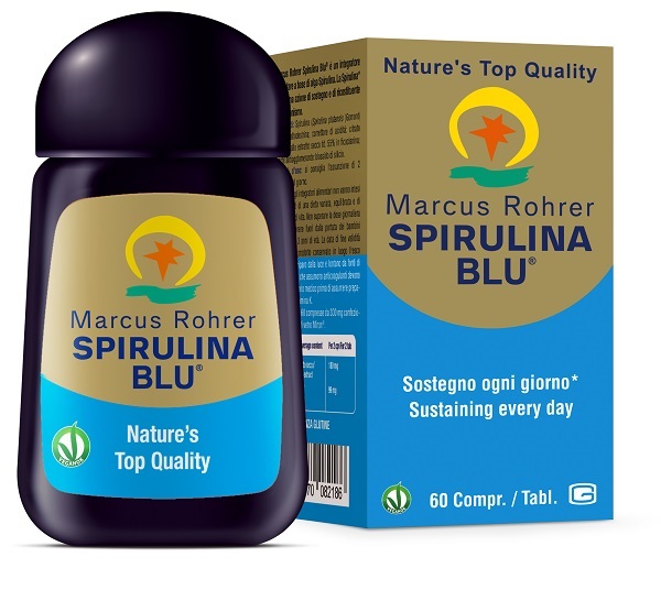 MARCUS ROHRER SPIRULINA BLU 60 COMPRESSE - Parafarmacia Mostacciano