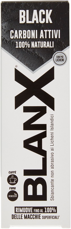 BLANX BLACK CARBONE DENTIFRICIO 75 ML - Parafarmacia Mostacciano