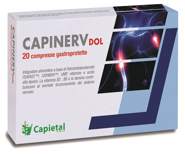CAPINERV DOL 20 COMPRESSE GASTROPROTETTE - Parafarmacia Mostacciano