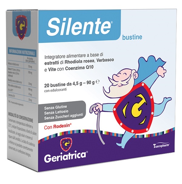 SILENTE 20 BUSTINE DA 4,5 G - Parafarmacia Mostacciano