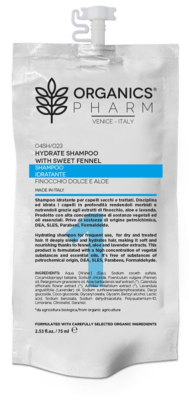 ORGANICS PHARM HYDRATE SHAMPOO 75 ML - Parafarmacia Mostacciano