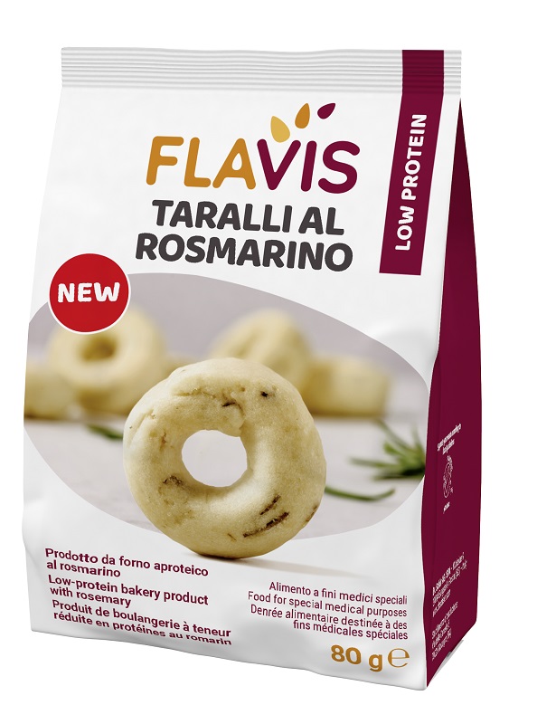FLAVIS TARALLI ROSMARINO 80 G - Parafarmacia Mostacciano