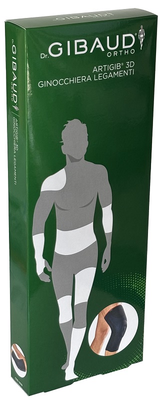 GIBAUD ORTHO ARTIGIB 3D GINOCCHIERA LEGAMENTI TAGLIA 04 - Parafarmacia Mostacciano