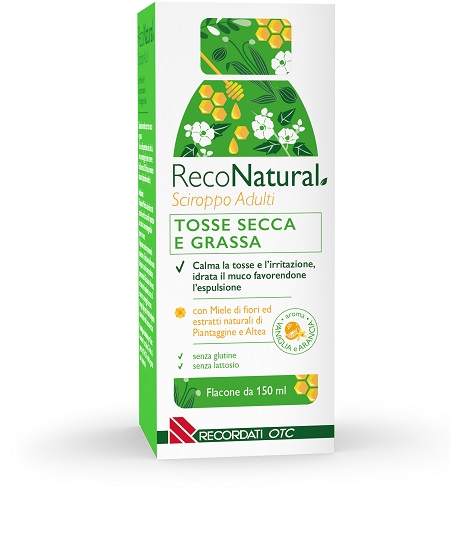 RECONATURAL SCIROPPO TOSSE ADULTI 150 ML - Parafarmacia Mostacciano