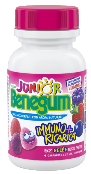 BENEGUM J IMMUNO + RICARICA FRUTTI ROSSI 156 G - Parafarmacia Mostacciano