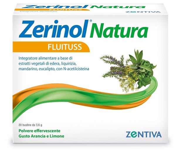 ZERINOL NATURA FLUITUSS 20 BUSTINE - Parafarmacia Mostacciano