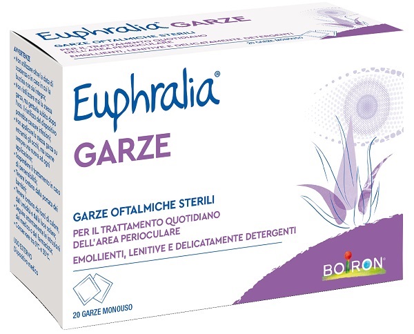 EUPHRALIA GARZE OFTALMICHE MONOUSO 20 PEZZI - Parafarmacia Mostacciano