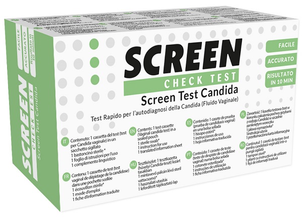 SCREEN TEST RAPIDO SCREEN TEST CANDIDA AUTODIAGNOSTICO 1 PEZZO - Parafarmacia Mostacciano