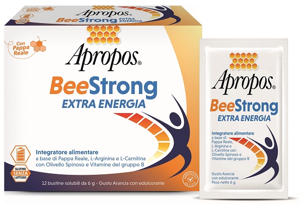 APROPOS BEESTRONG EXTRA ENERGIA 12 BUSTINE - Parafarmacia Mostacciano