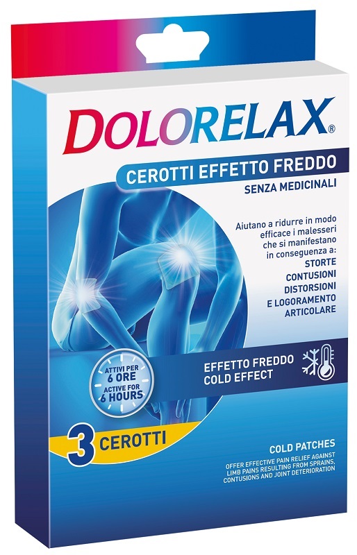 DOLORELAX CEROTTO EFFETTO FREDDO - Parafarmacia Mostacciano