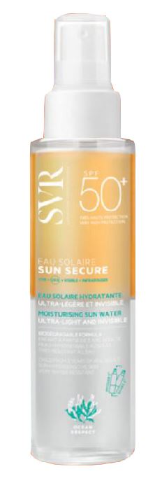 SUN SECURE EAU SOLAIRE SPF50+ TRAVEL SIZE 100 ML - Parafarmacia Mostacciano