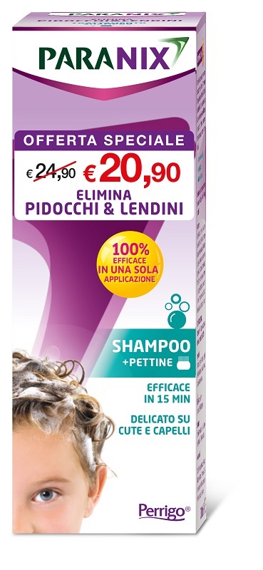 PARANIX SHAMPOO TRATTAMENTO TAGLIO PREZZO 200 ML - Parafarmacia Mostacciano