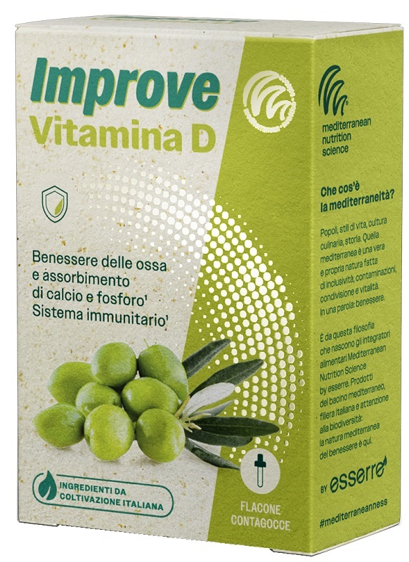 IMPROVE VITAMINA D GOCCE 21 ML - Parafarmacia Mostacciano