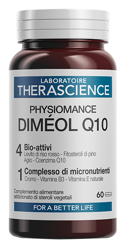PHYSIOMANCE DIMEOL Q10 60 COMPRESSE - Parafarmacia Mostacciano