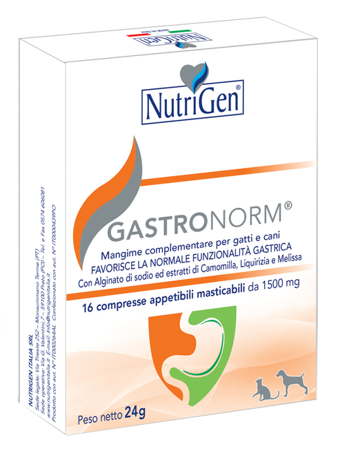 GASTRONORM 16 COMPRESSE NUTRIGEN - Parafarmacia Mostacciano