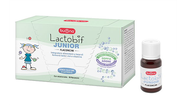 LACTOBIF JUNIOR 10 FLACONCINI DA 10 ML - Parafarmacia Mostacciano