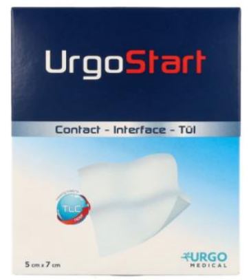 MEDICAZIONE NON ADERENTE URGOSTART CONTACT 5X7CM 3 PEZZI - Parafarmacia Mostacciano