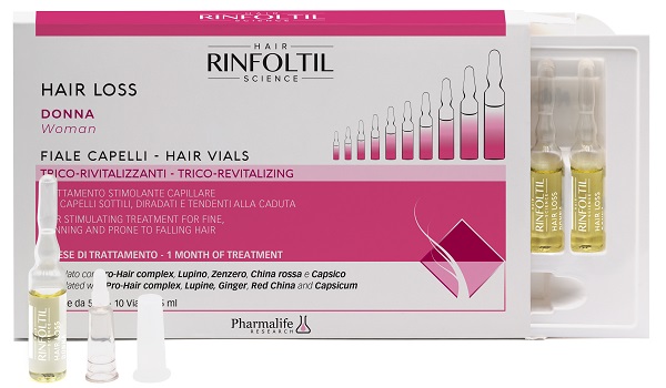 RINFOLTIL HAIR LOSS DONNA FIALE CAPELLI 10X5 ML - Parafarmacia Mostacciano