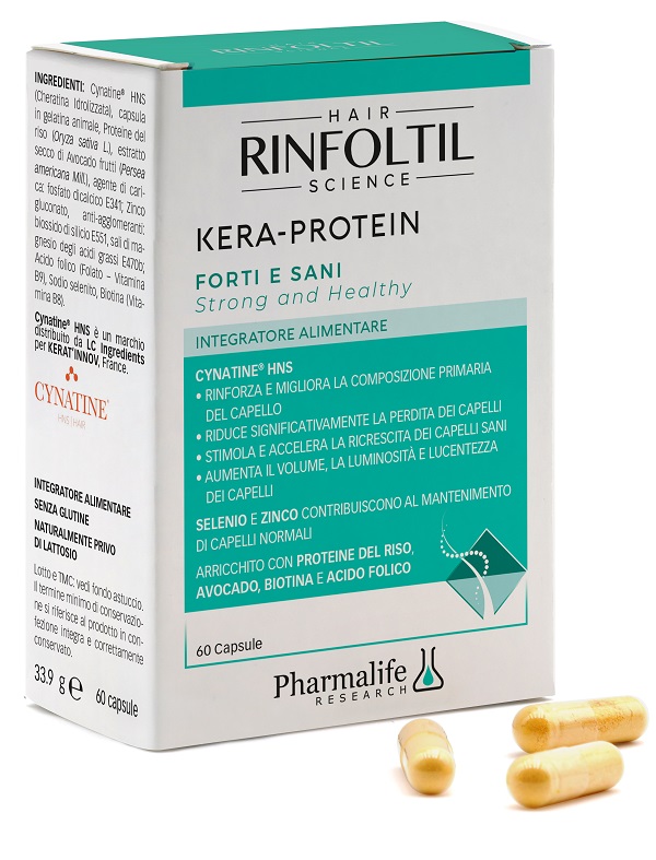 RINFOLTIL KERA-PROTEIN FORTI E SANI 60 CPS - Parafarmacia Mostacciano