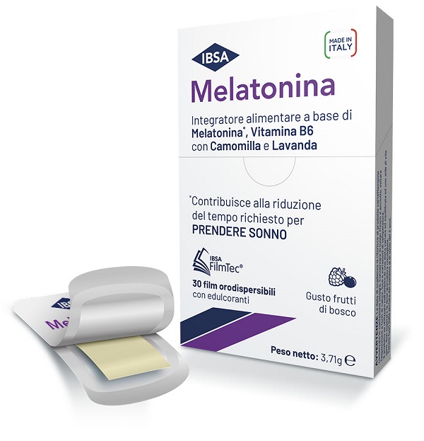 MELATONINA IBSA 30 FILM ORALI - Parafarmacia Mostacciano