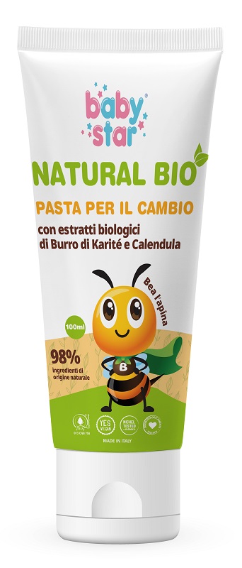 BABYSTAR PASTA CAMBIO PROTETTIVA NATURAL BIO 100 ML - Parafarmacia Mostacciano