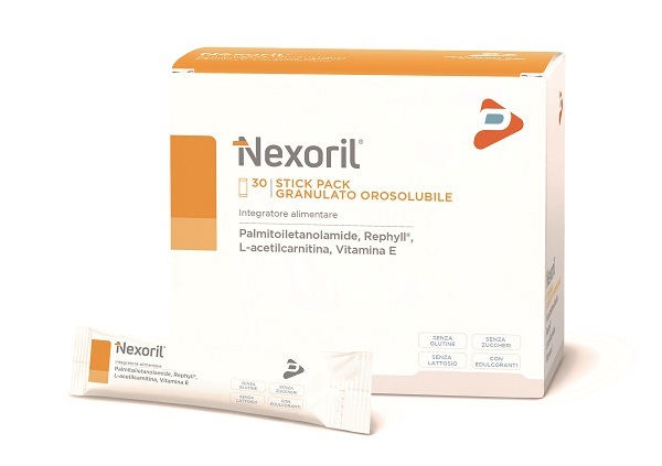 NEXORIL 30 STICK PACK GRANULATO OROSOLUBILE CON EDULCORANTI SENZA GLUTINE SENZA LATTOSIO SENZA ZUCCHERI - Parafarmacia Mostacciano