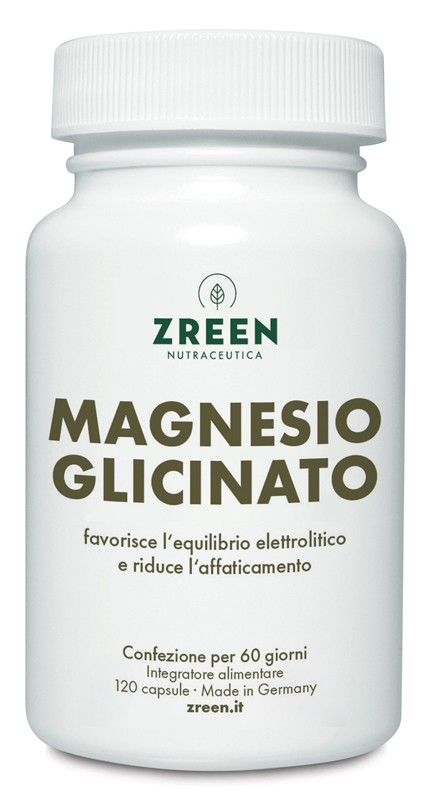 ZREEN MAGNESIO GLICINATO 120 CAPSULE - Parafarmacia Mostacciano