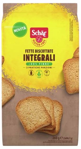 SCHAR FETTE BISCOTTATE INTEGRALI 260 G - Parafarmacia Mostacciano