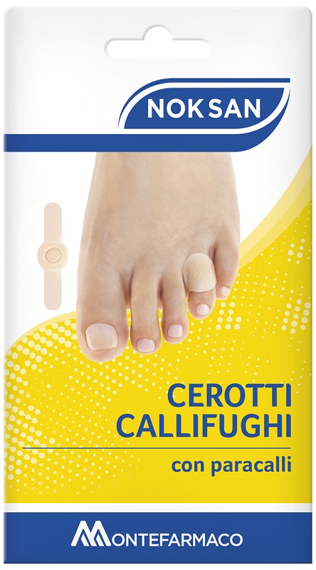 CEROTTO CALLIFUGO CON PARACALLI NOKSAN 6 PEZZI - Parafarmacia Mostacciano
