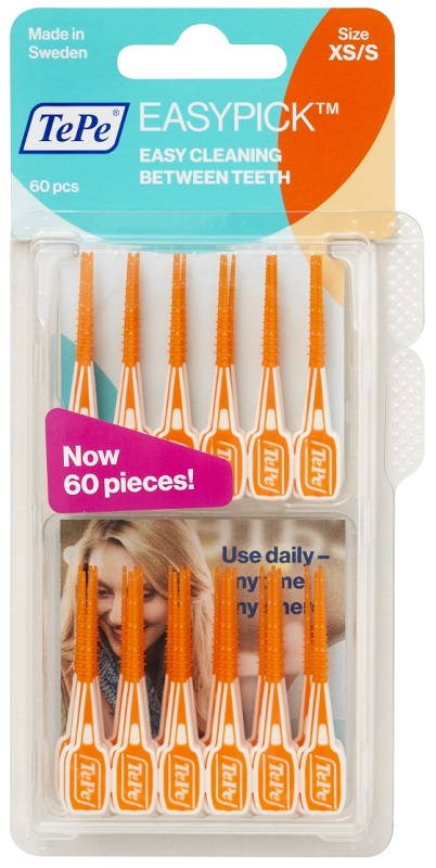 TEPE EASYPICK XS/S ARANCIONE 60 PEZZI - Parafarmacia Mostacciano