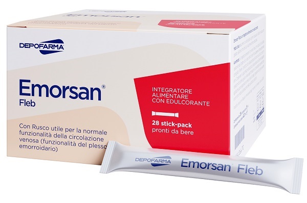EMORSAN FLEB 28 STICK DA 15 ML - Parafarmacia Mostacciano
