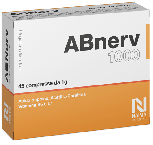 ABNERV 1000 45 COMPRESSE - Parafarmacia Mostacciano