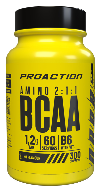 PROACTION FIT BCAA 2:1:1 300 COMPRESSE - Parafarmacia Mostacciano