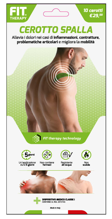 FIT THERAPY CEROTTO SPALLA 10 PEZZI - Parafarmacia Mostacciano