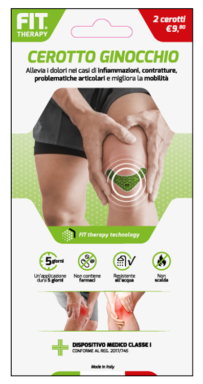 FIT THERAPY CEROTTO GINOCCHIO 2 PEZZI - Parafarmacia Mostacciano